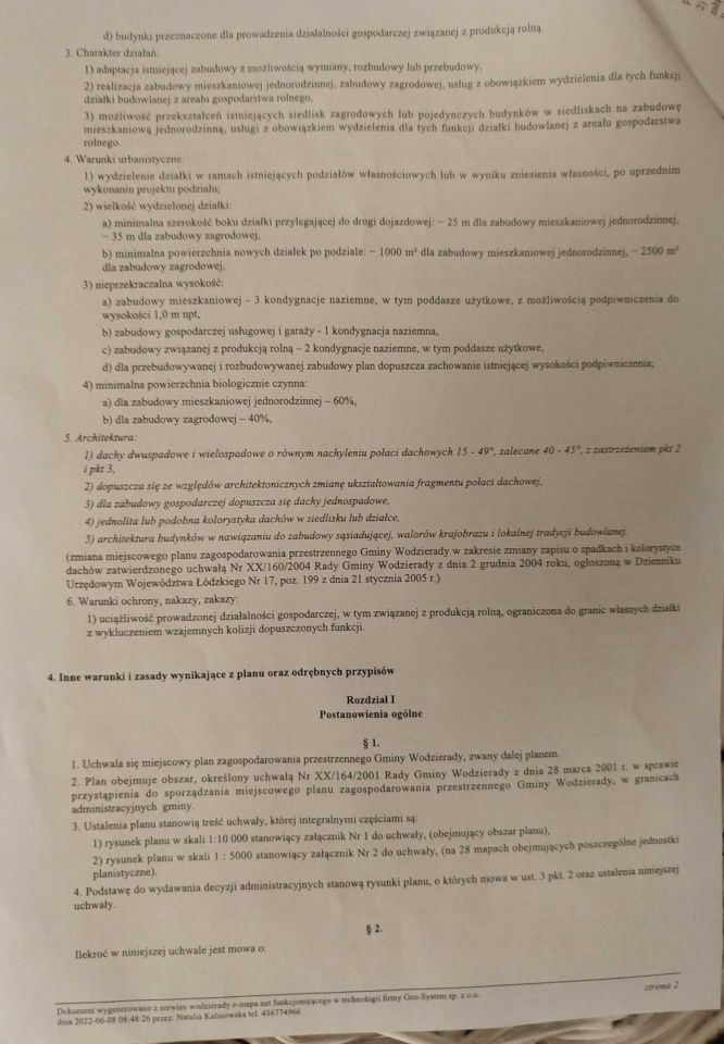 Działka budowlana Magdalenów. Zdjęcie 7