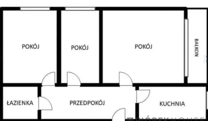 Mieszkanie 3-pokojowe Warszawa Bemowo, ul. Powstańców Śląskich