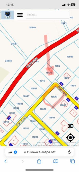 Działka budowlana Borkowo, ul. Radosna. Zdjęcie 3