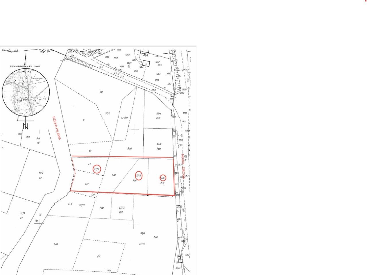 Działka budowlana Nadarzyce. Zdjęcie 1