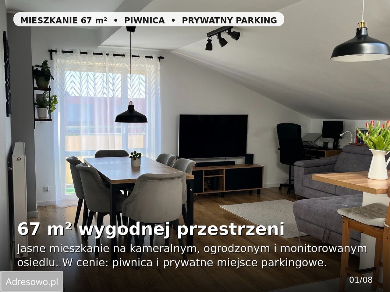 Mieszkanie 3-pokojowe Gniezno, ul. Grunwaldzka. Zdjęcie 9