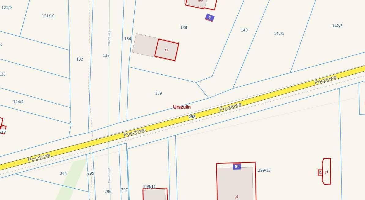 Działka budowlana Urszulin, ul. Pocztowa. Zdjęcie 2