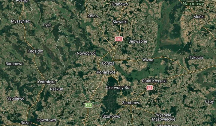 Działka rod Łomża, Ostrołęcka 2