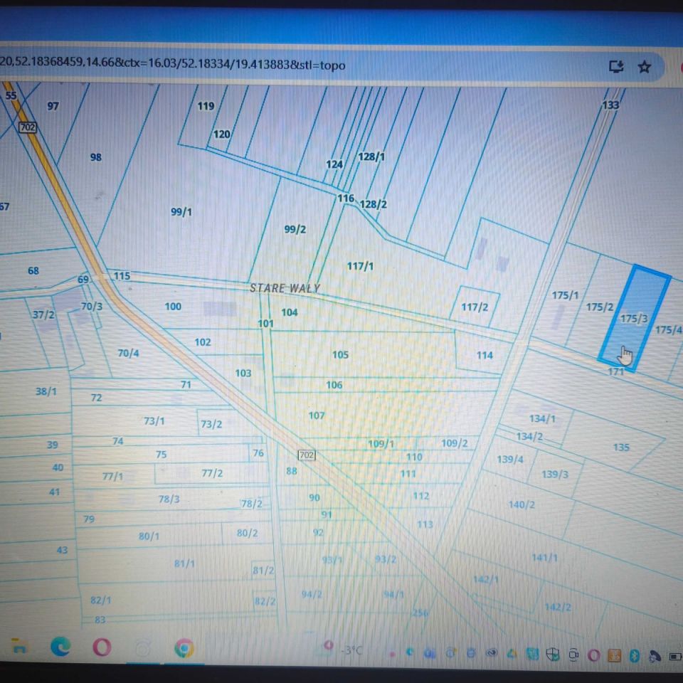 Działka budowlana Wały B. Zdjęcie 2