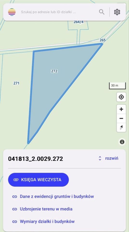 Działka leśna Telążna Leśna. Zdjęcie 2