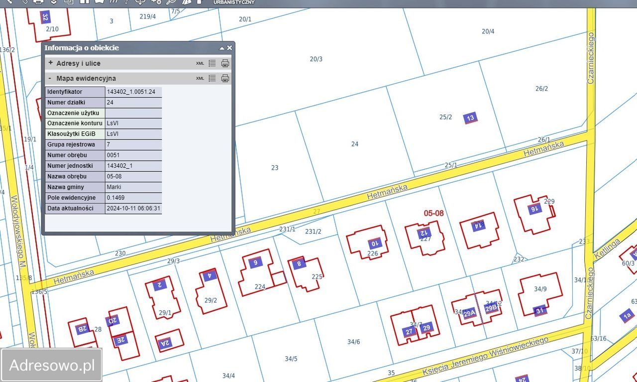 Działka inwestycyjna Marki, ul. Hetmańska. Zdjęcie 4