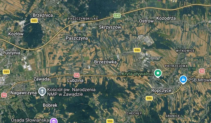 Działka budowlana Brzezówka