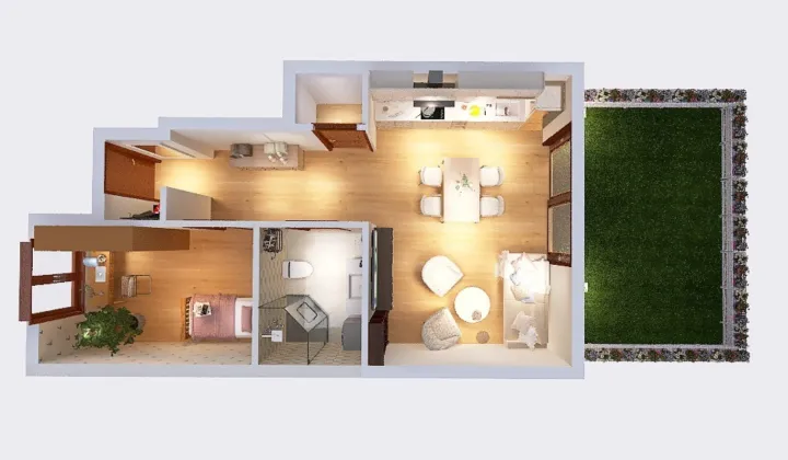 Mieszkanie 2-pokojowe Piastów, ul. Michała Kleofasa Ogińskiego