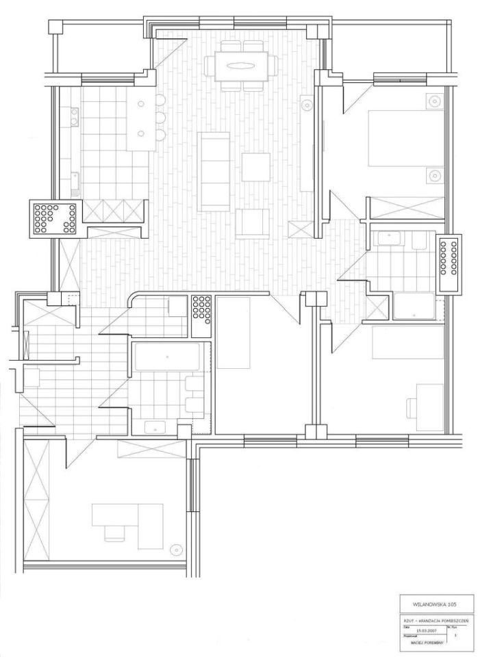 Mieszkanie 5-pokojowe Warszawa Mokotów, al. Wilanowska. Zdjęcie 22