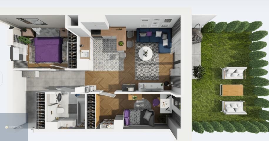 Mieszkanie 1-pokojowe Gliwice, ul. Szafirowa. Zdjęcie 12