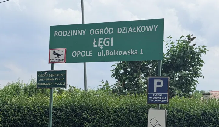 Działka rod Opole Zaodrze, ul. Bolkowska