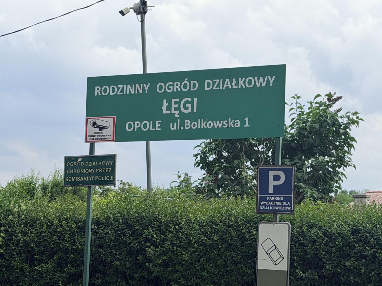 Działka rod Opole Zaodrze, ul. Bolkowska. Zdjęcie 1