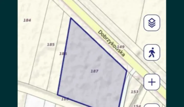 Działka budowlana Płock Tokary-Rąbież, ul. Tokarska