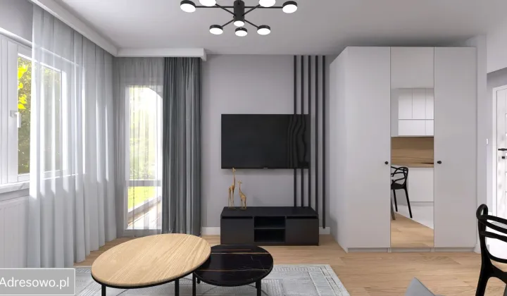 Mieszkanie 3-pokojowe Warszawa Skorosze, ul. Walerego Sławka