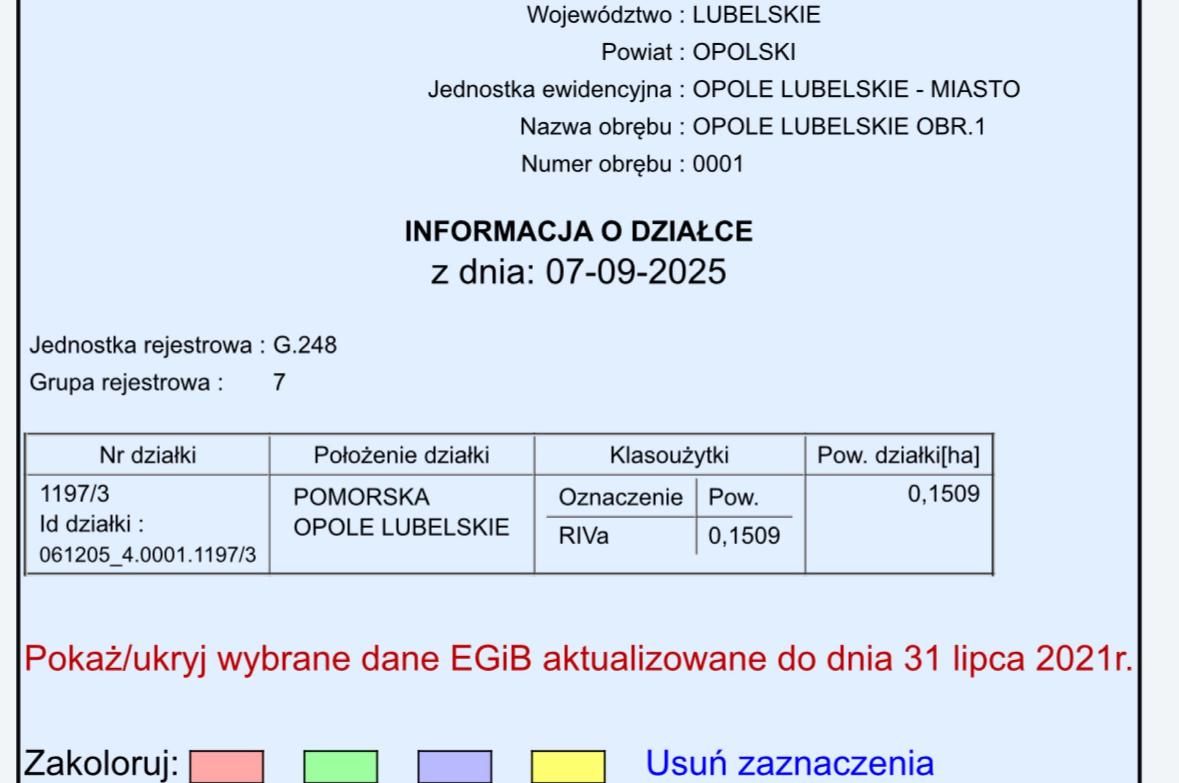 Działka budowlana Opole Lubelskie, ul. Pomorska. Zdjęcie 2