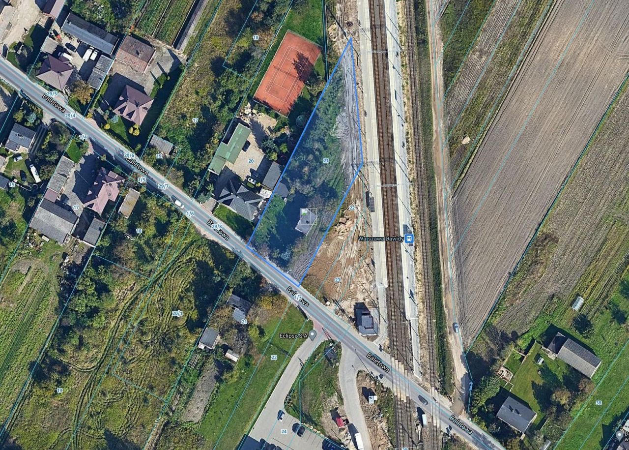 Działka rolna Warszawa Ursynów, ul. Baletowa. Zdjęcie 1