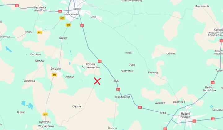 Działka rolna Sętki