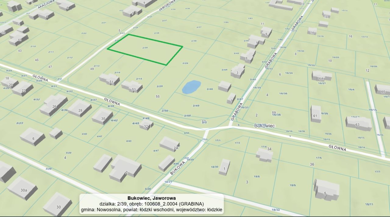 Działka budowlana Bukowiec, ul. Jaworowa. Zdjęcie 4