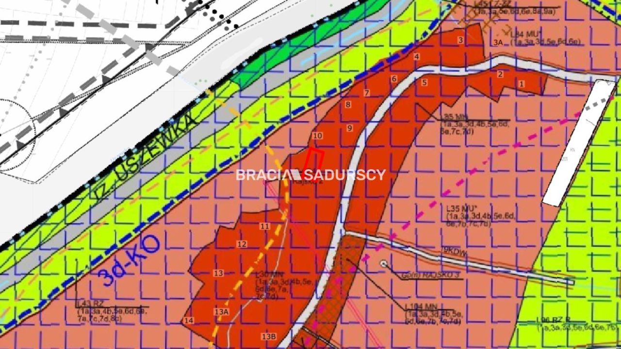 Działka budowlana Rajsko. Zdjęcie 4