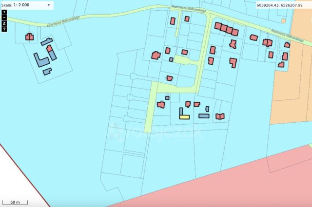 Działka budowlana Gdynia Chwarzno-Wiczlino, ul. Kazimierza Małkowskiego. Zdjęcie 4
