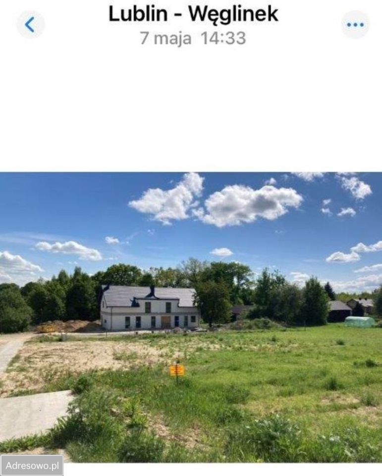 Działka inwestycyjna Lublin Węglinek