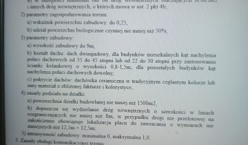Działka budowlana Kamionka