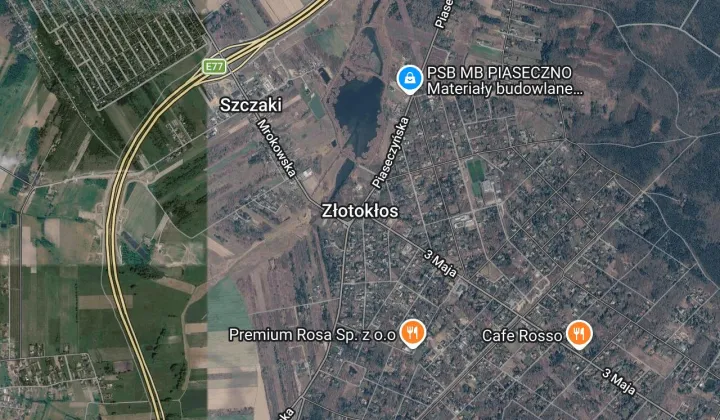 dom wolnostojący, 5 pokoi Złotokłos