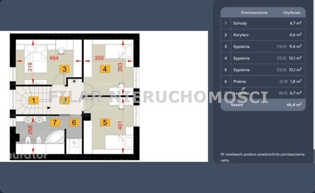 dom wolnostojący, 5 pokoi Kłopotów. Zdjęcie 11