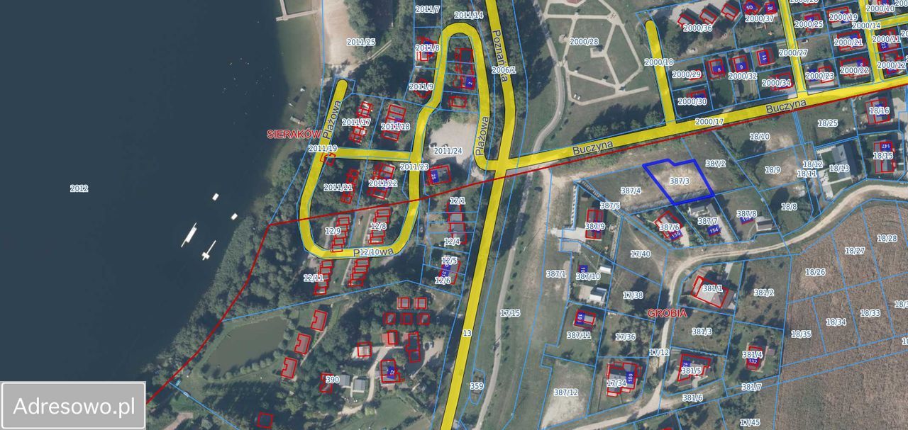 Działka budowlana Sieraków, ul. Buczyna. Zdjęcie 2