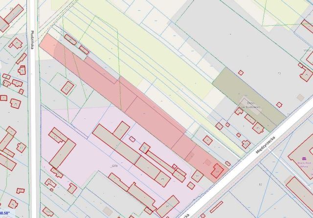 Działka inwestycyjna Radzyń Podlaski, ul. Międzyrzecka. Zdjęcie 1