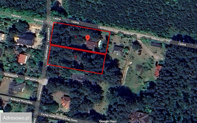 Działka budowlana Tartak Brzózki, ul. Leśna. Zdjęcie 1