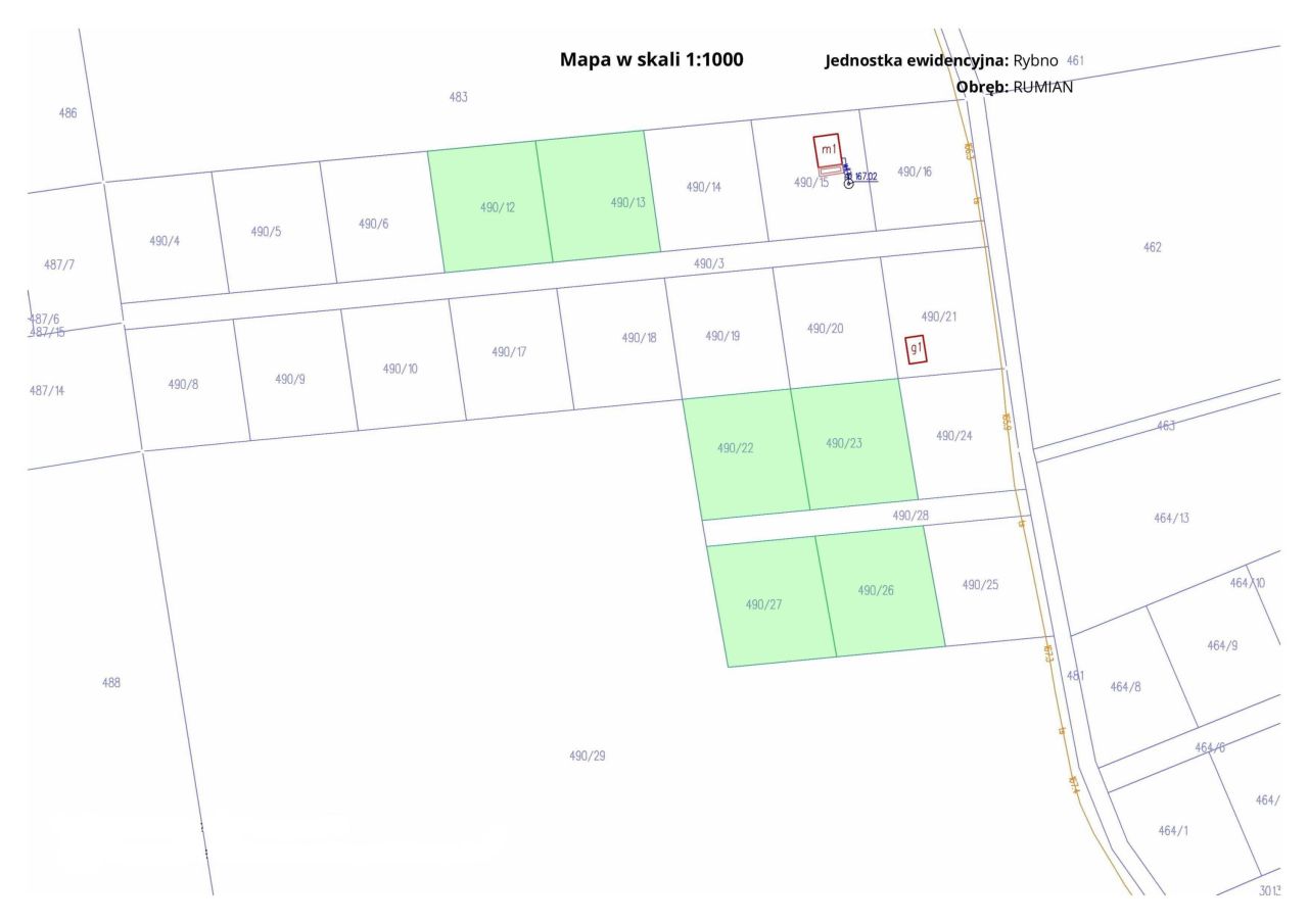 Działka rekreacyjna Rumian. Zdjęcie 4
