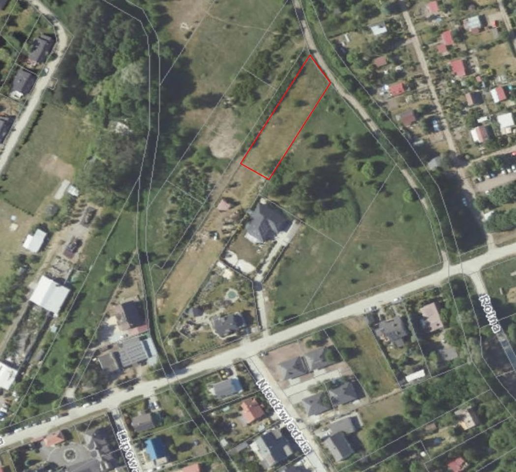 Działka budowlana Kamieniec Wrocławski, ul. Działkowa. Zdjęcie 1