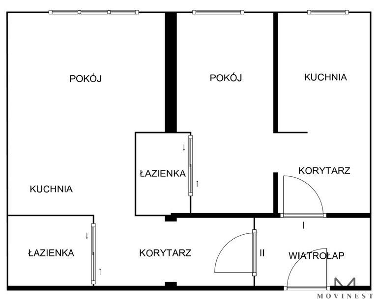 Mieszkanie 2-pokojowe Poznań Jeżyce, ul. Żurawia. Zdjęcie 13