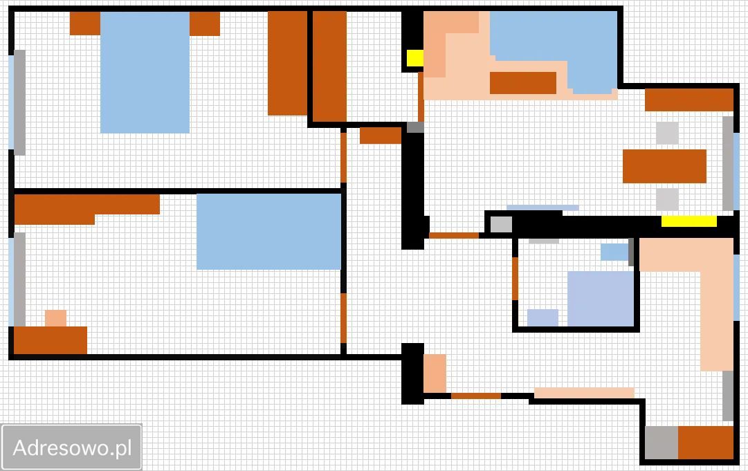 Mieszkanie 3-pokojowe Kraków Prądnik Czerwony, al. 29 Listopada. Zdjęcie 3