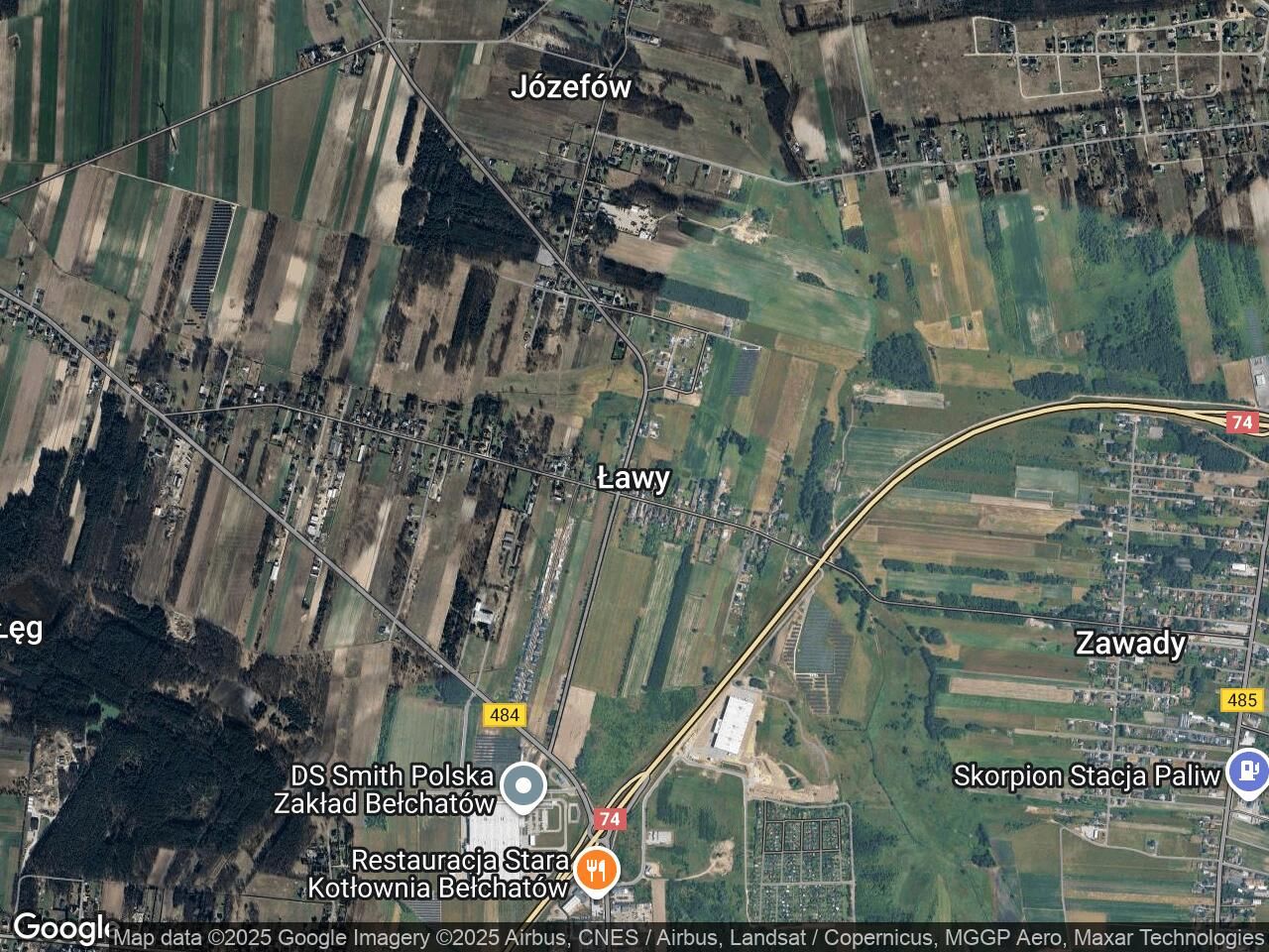 dom wolnostojący Ławy