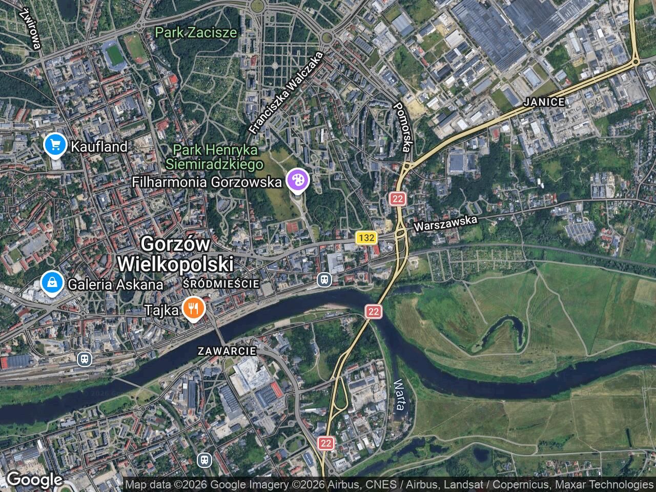 Mieszkanie 3-pokojowe Gorzów Wielkopolski, ul. Warszawska. Zdjęcie 1