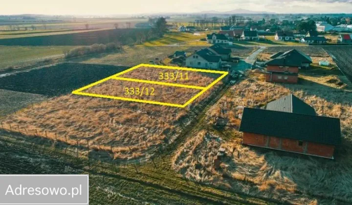 Działka rolno-budowlana Domaniów, ul. Morelowa