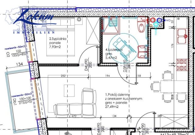 Mieszkanie 2-pokojowe Leszno Gronowo, ul. Łowiecka. Zdjęcie 10