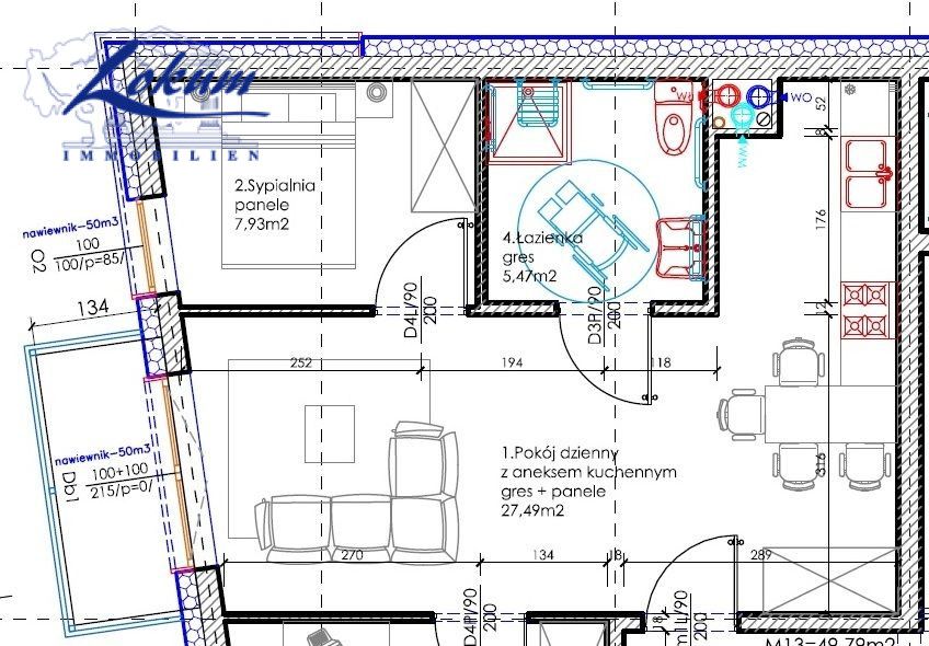 Mieszkanie 2-pokojowe Leszno Gronowo, ul. Łowiecka. Zdjęcie 10
