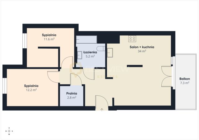 Mieszkanie 3-pokojowe Warszawa Wola, ul. Jana Kazimierza. Zdjęcie 26