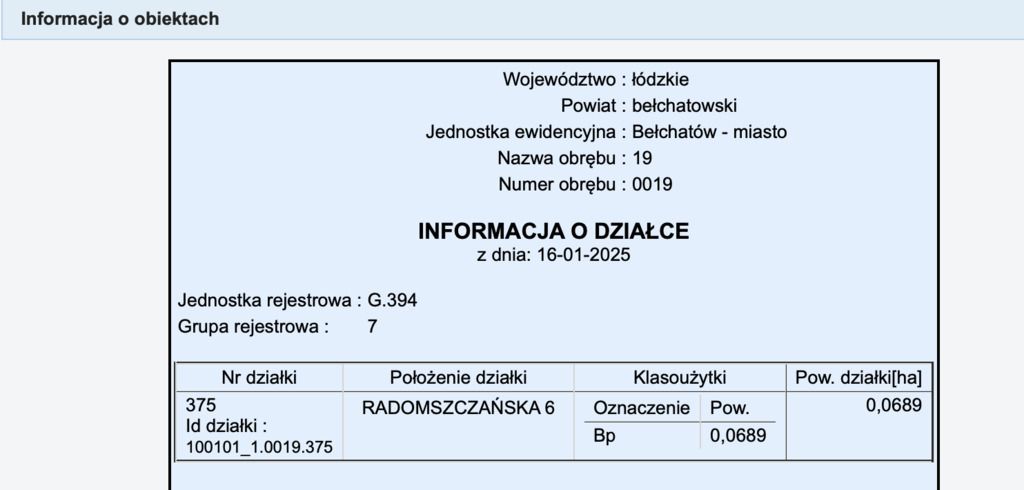 Działka budowlana Bełchatów Grocholice, ul. Powstańców 1863 r.. Zdjęcie 4