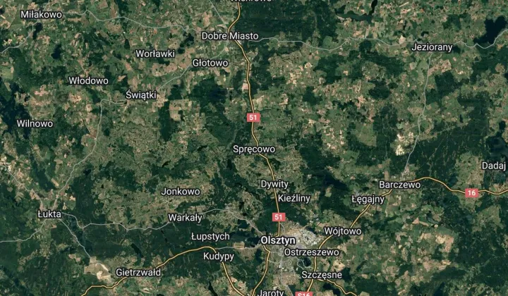 Działka rolno-budowlana Spręcowo