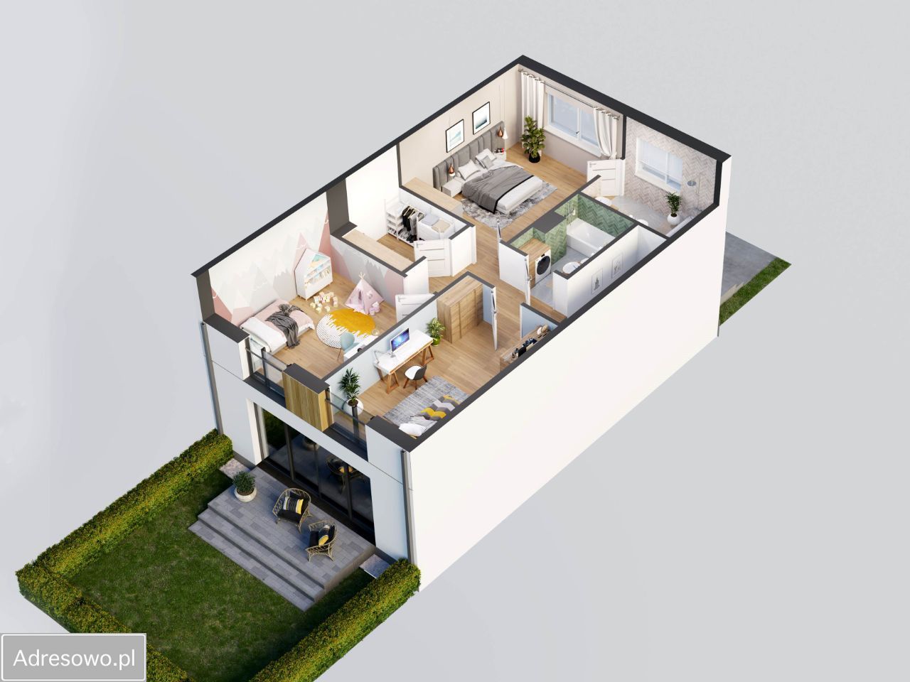 dom szeregowy, 5 pokoi Rzeszów Miłocin, ul. Pogwizdowska. Zdjęcie 5