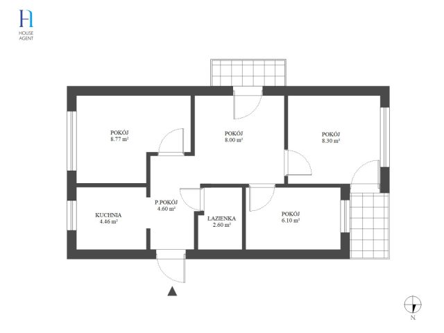 Mieszkanie 3-pokojowe Łódź Marysin, ul. Przemysłowa. Zdjęcie 13