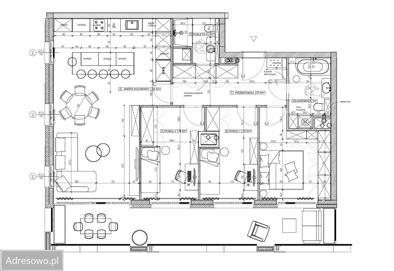 Mieszkanie 4-pokojowe Wrocław Psie Pole, ul. Rycerska. Zdjęcie 13