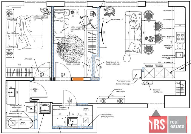 Mieszkanie 3-pokojowe Warszawa Mokotów, ul. Puławska. Zdjęcie 30