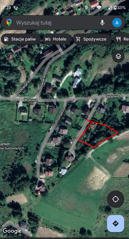 Działka budowlana Tuchów Gadówka, ul. Wołowa. Zdjęcie 4