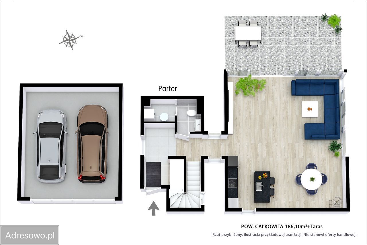 dom wolnostojący, 5 pokoi Tarnowskie Góry. Zdjęcie 17