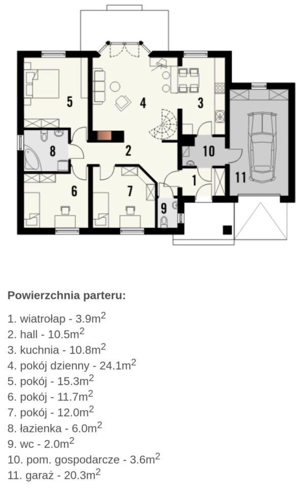 dom wolnostojący Konin Pawłówek, ul. Ukraińska. Zdjęcie 5